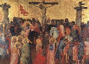 GADDI, Agnolo Crucifixion oil on canvas